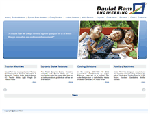 Tablet Screenshot of daulatram.com